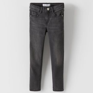 NWT Zara 6Y black skinny jeans